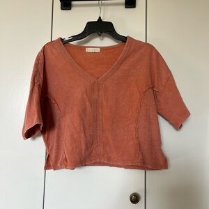 V-Neck Crop Top
